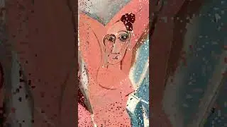 +ARTE+ Picasso. Las se&ntilde;oritas de Avi&ntilde;&oacute;n. Primera obra cubista. En detalles. #shorts #picasso