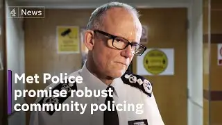 Met Police Commissioner says he is determined to restore public trust