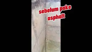 Proses waterproof asphalt emulsion