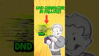 Fallout has a SECRET DnD Companion! 🤯 #shorts #short #shortvideo #fallout4 #easteregg