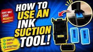 How to Use an Ink Suction Tool