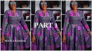 How To Cut A Long Sleeves Circle Dress