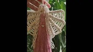 Macrame angel