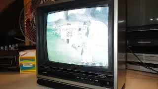 1985 Quasar dynacolor television set
