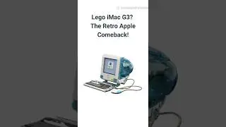 Lego iMac G3? The Retro Apple Comeback! #Shorts #Apple #Lego