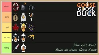 Tier List #02 - Roles de Goose Goose Duck
