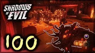 بلاك اوبس 3 - أول عربي يوصل راوند 100 | Shadows of Evil Round 100