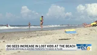 Oak Island sees increase in lost kids, officials asking parents to have a plan
