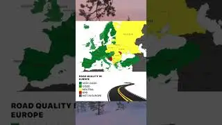 ROAD QUALITY IN EUROPE #shorts #viral