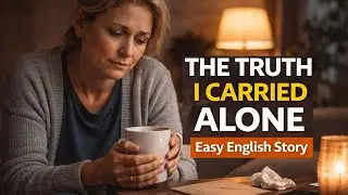 The Truth I Carried Alone | English Listening Practice Story | Simple English Life Story #story