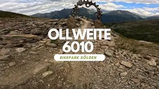 Ollweite 6010 | riesiges Steinfeld 🪨| Bikepark Sölden 🇦🇹 Bikerepublik Full run RAW POV