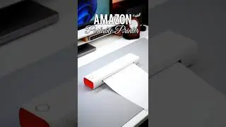 Amazon Gadget I Love! #portableprinter #products #gadgets #review #amazon