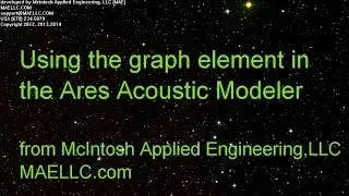 Using the Graph Element in the Ares Acoustic Modeler