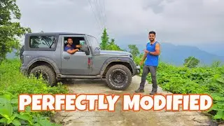 അടിപൊളി ഒരു മോഡിഫൈഡ് താർ കണ്ടാലോ 😯😇😍 MODIFIED THAR