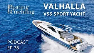All-New Valhalla V55 Sport Yacht: Massive Horsepower, Enclosed Helm, Fishing Ready