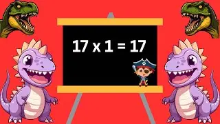 Learn Table of 17 with Song 🎶 | Easy Multiplication for Kids
