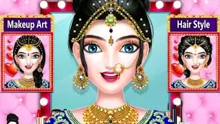 Indian Wedding Bride Royal Queen Fashion Makeover Game 2021 | Indian Wedding Game For Girls