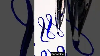 Flex nib strokes  #shorts #viral #satisfying #asmr #fyp #tutorial #youtubeshorts #yt