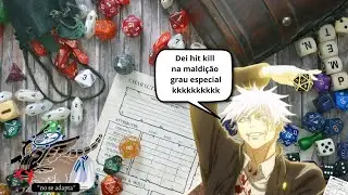 Criando a Ficha de SATORU GOJO em Feiticeiros e Maldições: O Feiticeiro Mais Honrado ✨