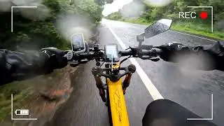LANKELEISI XT 750 PLUS  SPEED TEST 56KM VMAX