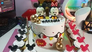 Cherry Carlet is live! Mickey mouse cake decorating 2