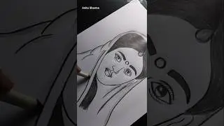Mata Sita ji ki drawing| beautiful pencil drawing |