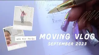 MOVING VLOG |  Am I Getting My Security Deposit Back? | Cousin's Wedding