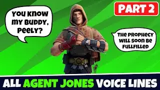 All Agent Jones Voice Lines (Storyline Update, Week 2)