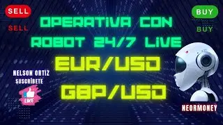 ✅ OPERATIVA EN VIVO🤖ROBOT📈 EUR/USD GBP/USD📉      #livetrading #eurusd #forex