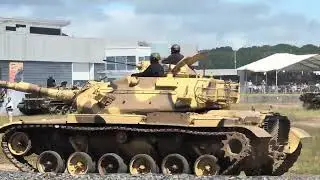 T-55A, M47, AMX-13, M60, Leopard 1, Chieftain, T-72, Challenger 1 at Tankfest 2025 #mainbattletanks