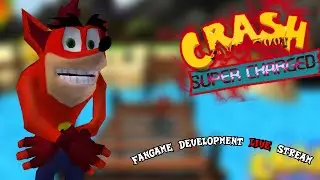 Crash Bandicoot Fan Game Development Session 2 - Loaten Live