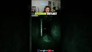 I WAS SPEEDRUNNING OUTLAST AND GOT JUMP SCARED...
