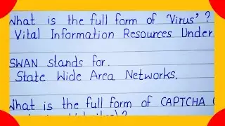 Important Abbreviations for Competitive Exams || Common Use Abbreviations || #GK Notes 4U