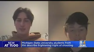 Michigan State University students from Mass. recall lockdown, shooting