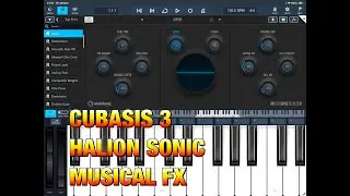 Cubasis 3 - Halion Sonic Musical FX Category - Демо для iPad
