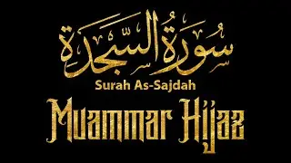Murottal Quran Surah As-Sajdah - Muammar Hijaz | Beautiful Quran Recitation