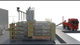 Egg Production Equipment In Poultry House | H Type 4 Tiers Fully Automatic Layer Battery Cages