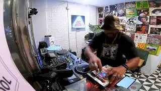 OohYah Loop Instrumental by Stanley Ipkuss SP-404 Live @ Superior Records in Brooklyn, New York