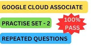 Practice set 2 google cloud associate GCP exam #gcp #googlecloud #cloudcertification
