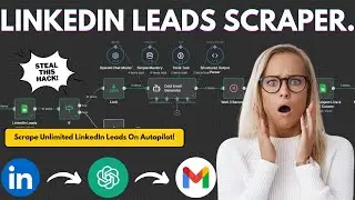 Легко собирайте НЕОГРАНИЧЕННОЕ количество лидов в LinkedIn за считанные секунды одним щелчком мыши!