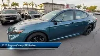 2026 Toyota Camry SE Sedan San Juan  Capistrano  San Clemente  Mission Viejo  Irvine  Newport Beach