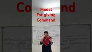 Modal for giving commands.#basicenglish #easyenglish #modal #modalverbs #sscenglish #englishgrammar