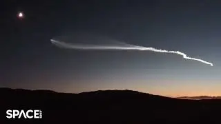 SpaceX 'jellyfish' soars across night sky in views from skywatchers