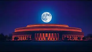Cosmic Night at the Library of Alexandria 🌙 Cinematic Ambient Lofi for Focus