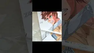 Рисую Эрена #shorts #AOT #erenyeager #drawing #speedrawing #fanart #animeart #attackontitan