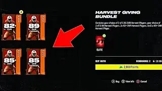 OPENING THE HARVEST GIVING BUNDLE! Is It Worth $25? - MADDEN 24