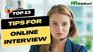 Tips for Online Interview | Online Interview