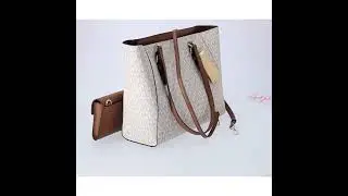 Michael Kors Charlotte Large 3-in-1 Leather Handbag | Stylish & Versatile