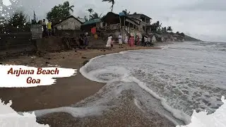 Goa|Anjuna Beach September 2023|Shacks in Anjuna|Situation Update North Goa|Goa Beach Lifeguard