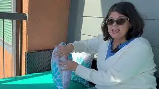 Blue & Grey Floral Pillow Covers Review &ndash; Waterproof Outdoor Decor for Patio & Porch